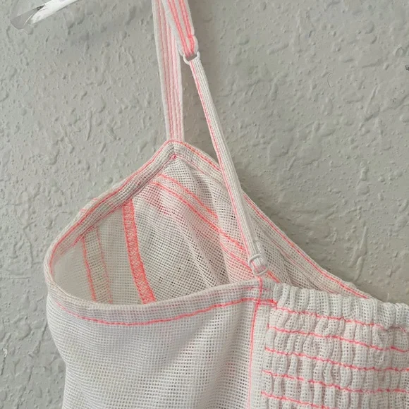 Intimately Free People White Boho Casual Eyelet Strappy Cami Tank Top XS NWOT - Picture 7 of 8